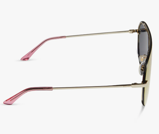 DIFF IMANI SUNNIES IN GOLD PINK RUSH