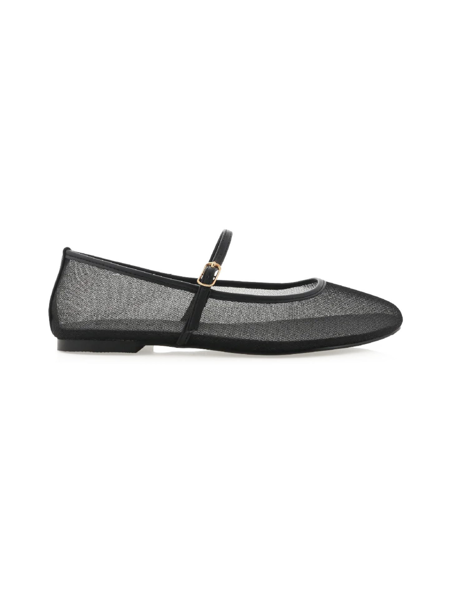 Billini Gilda black mesh ballet flat