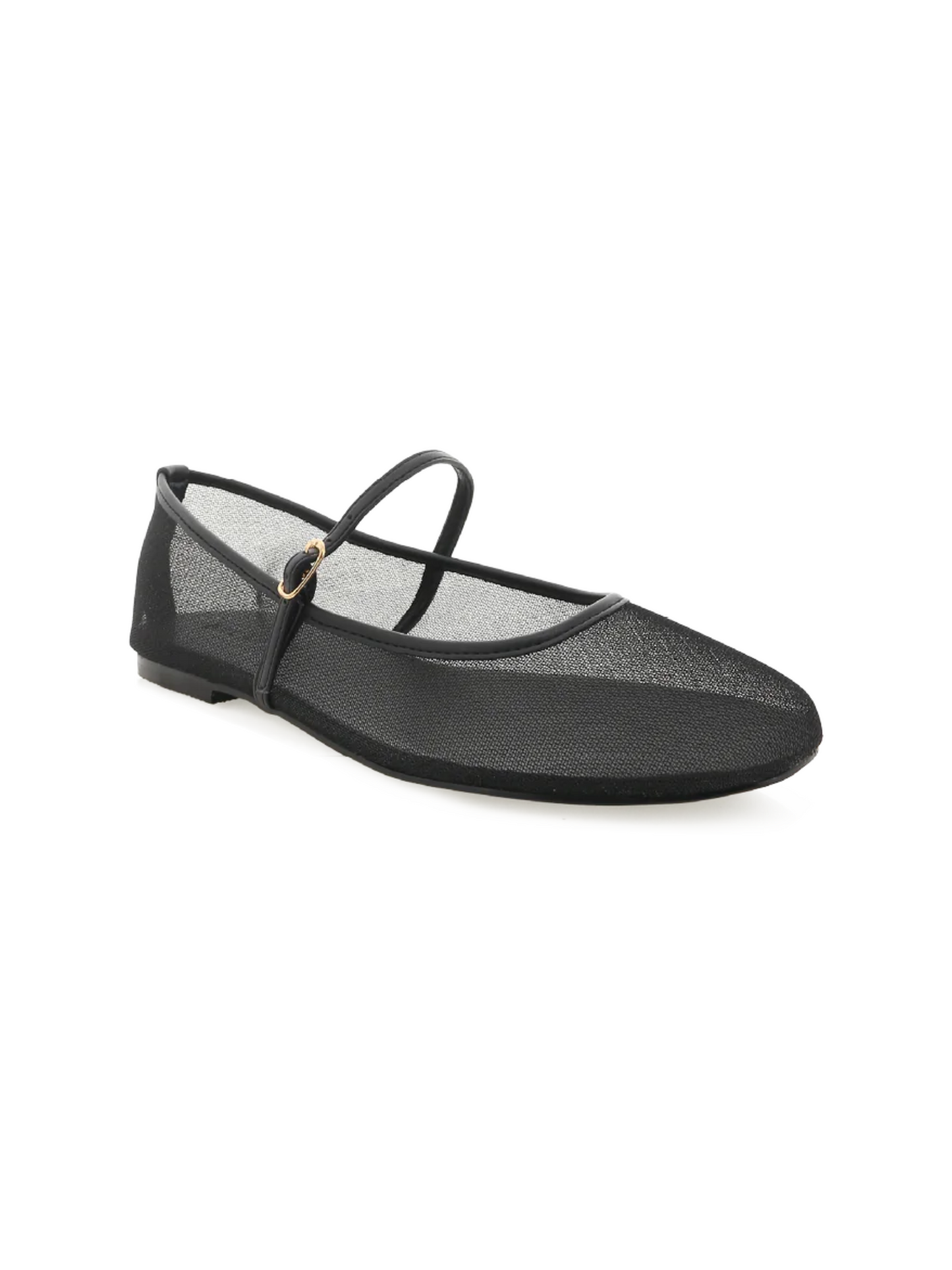 Billini Gilda black mesh ballet flat