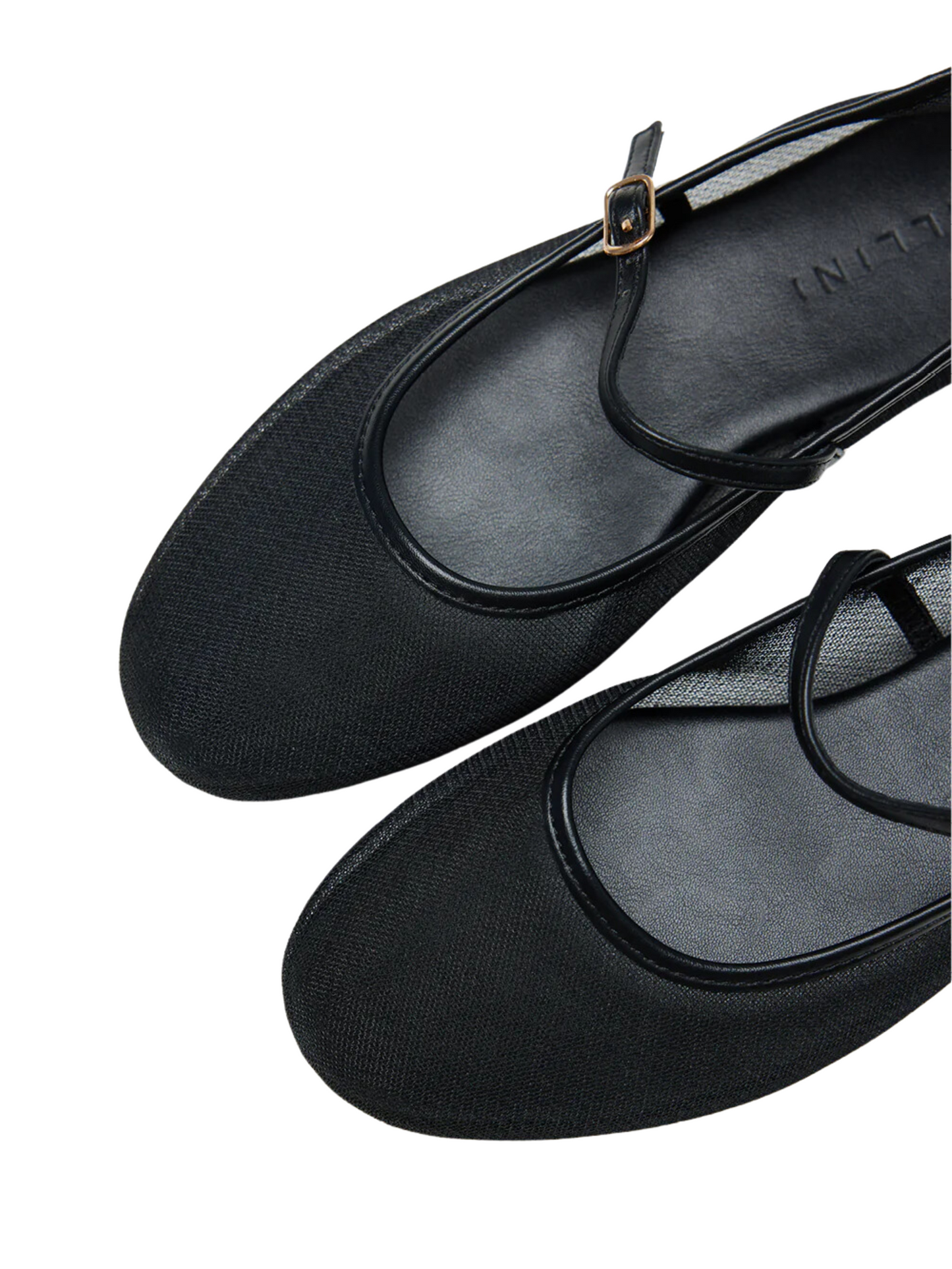 Billini Gilda black mesh ballet flat