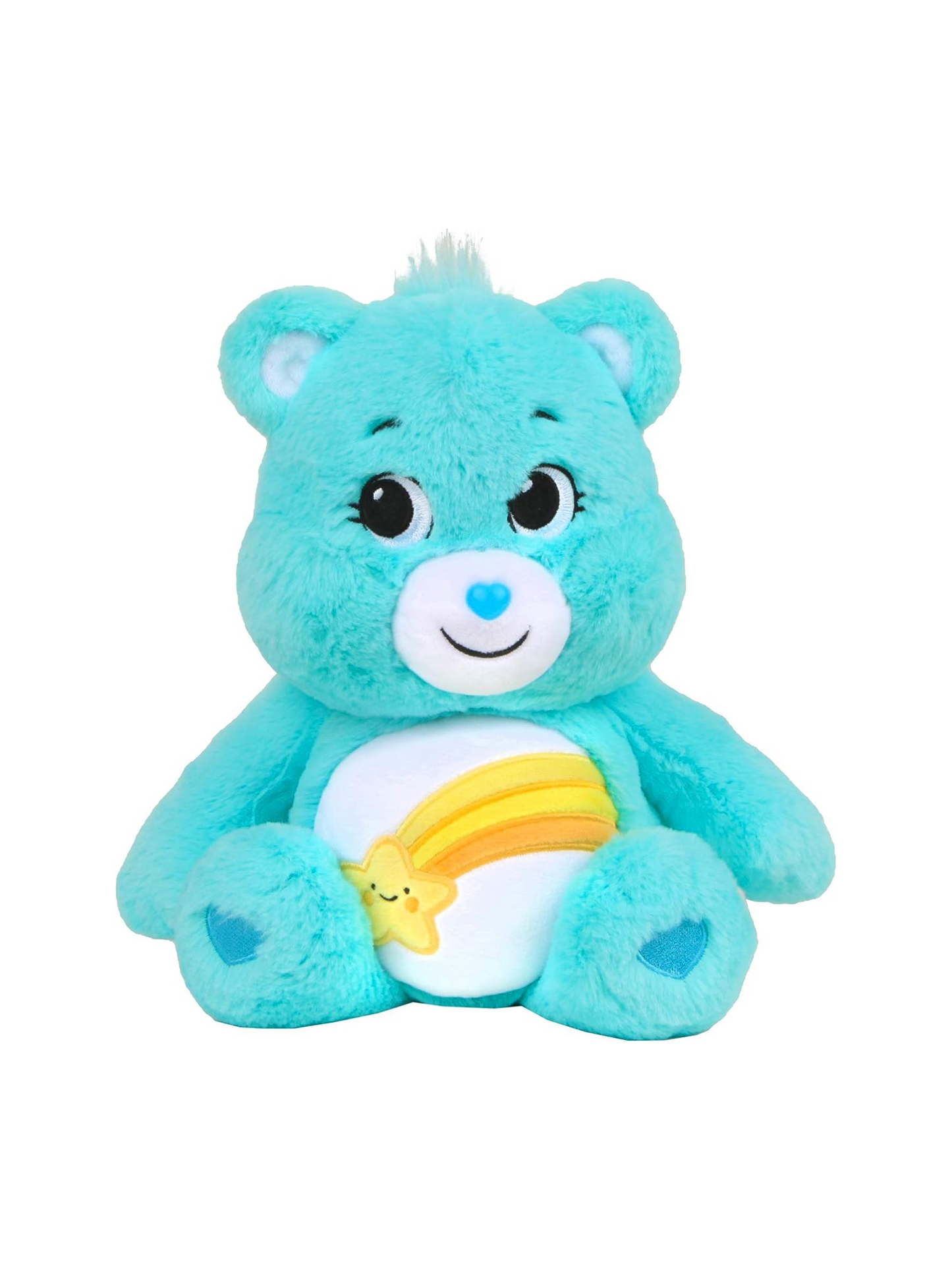 WISH BEAR CARE BEARS STUFFED ANIMAL - THE LITTLE EAGLE BOUTIQUE