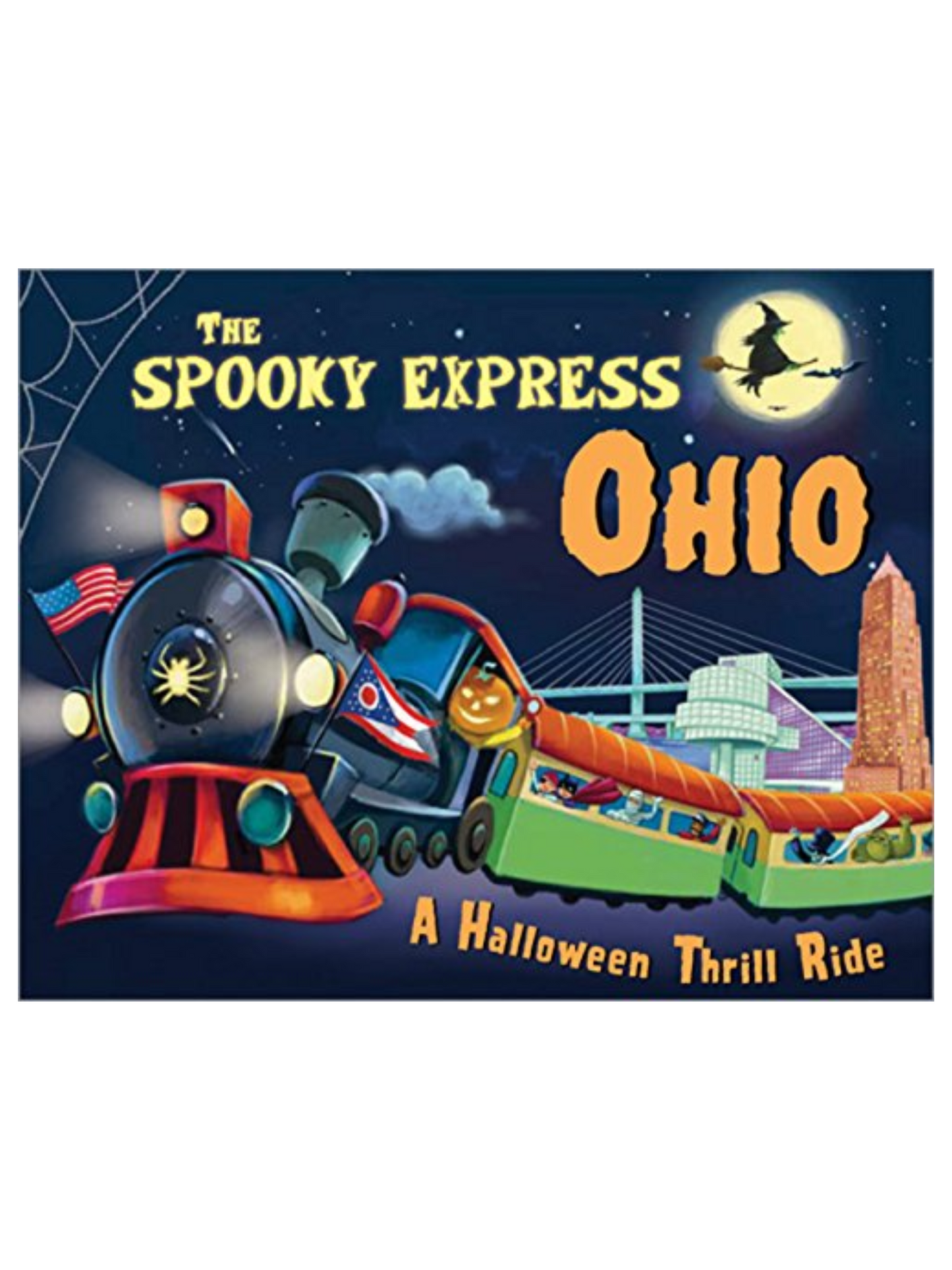 THE SPOOKY EXPRESS OHIO CHILDREN'S BOOK - THE LITTLE EAGLE BOUTIQUE