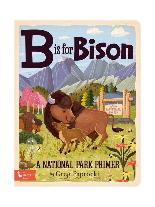 B IS FOR BISON - THE LITTLE EAGLE BOUTIQUE