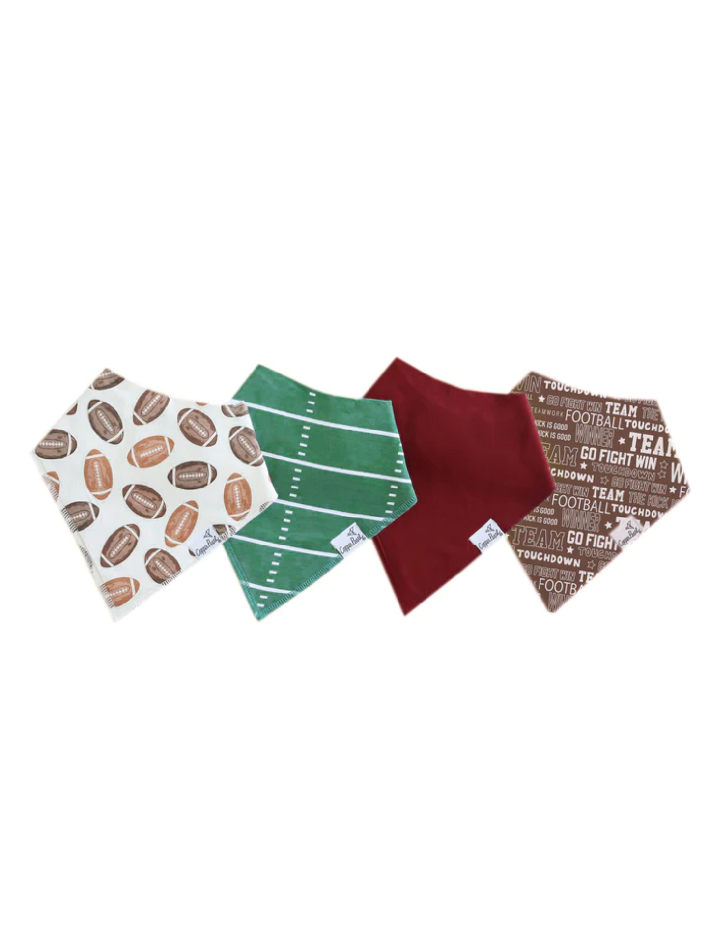 COPPER PEARL BANDANA BIBS IN BLITZ - THE LITTLE EAGLE BOUTIQUE