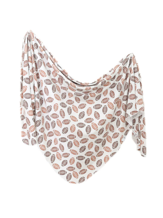 COPPER PEARL SWADDLE BLANKET IN BLITZ - THE LITTLE EAGLE BOUTIQUE