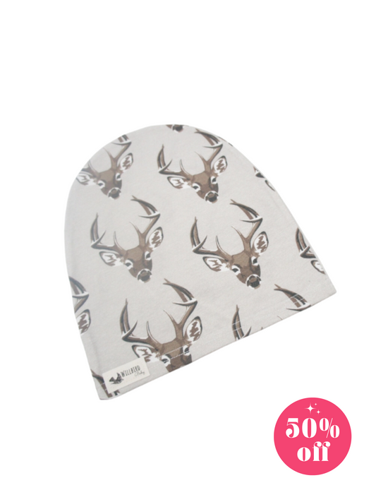 WILLBIRD BABY BRUCE THE BUCK SLOUCHY BEANIE