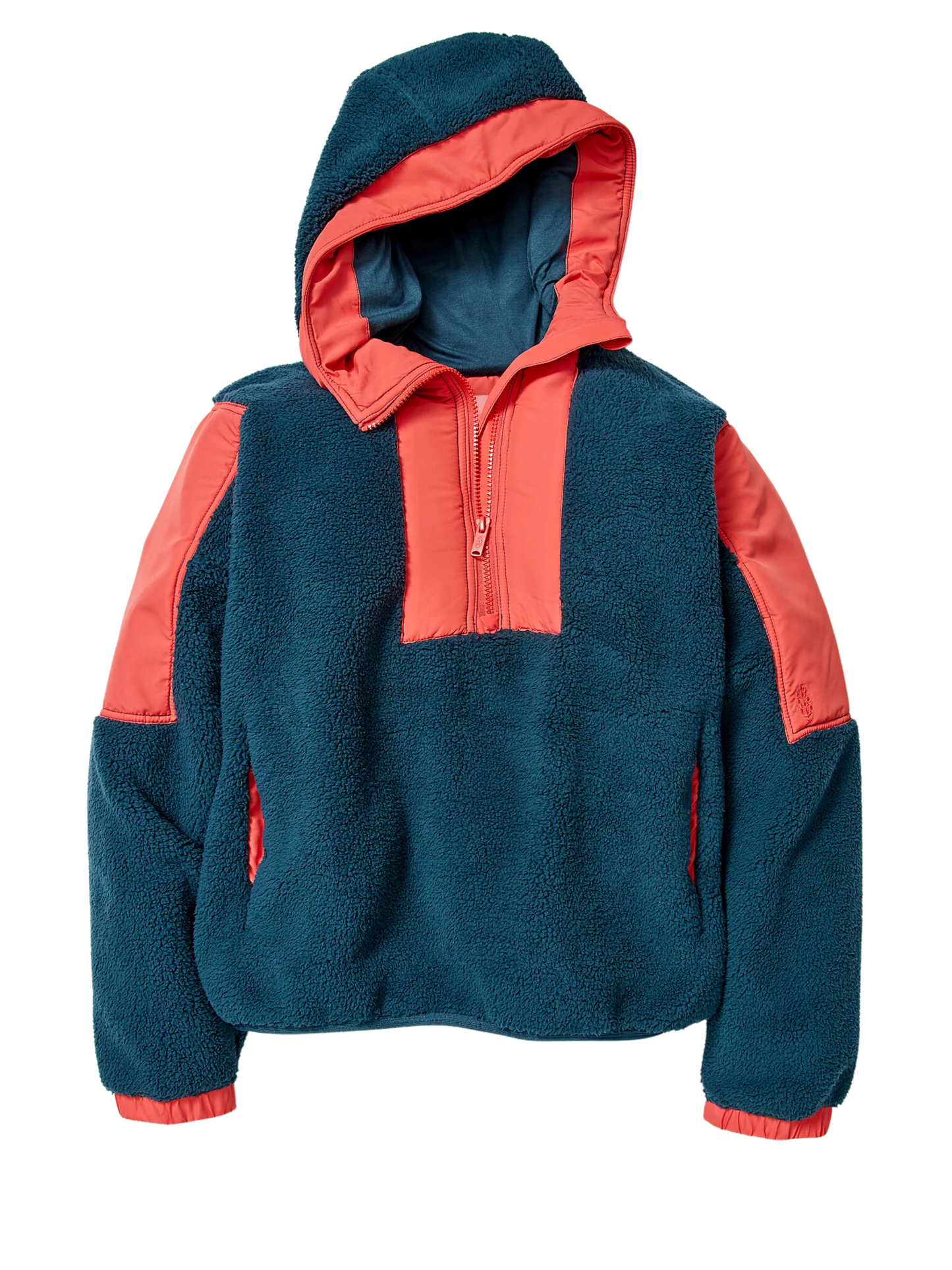 FREE PEOPLE LEAD THE PACK FLEECE PULLOVER IN ALPINE COMBO - THE HIP EAGLE BOUTIQUE