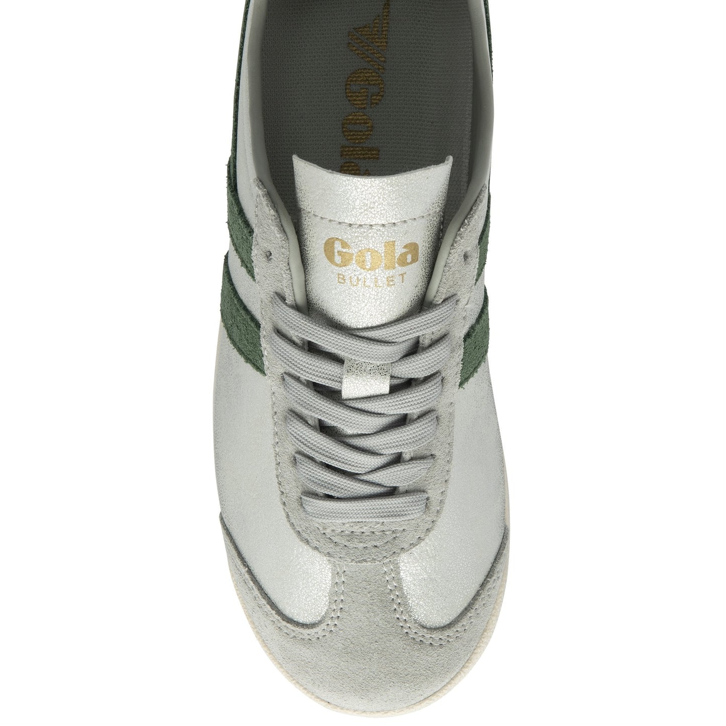 GOLA CLASSICS BULLET BLAZE SNEAKER X SILVER EVERGREEN