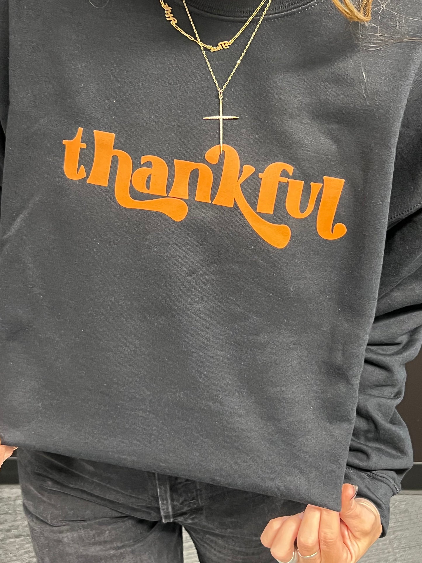 THANKFUL SWEATSHIRT - THE HIP EAGLE BOUTIQUE
