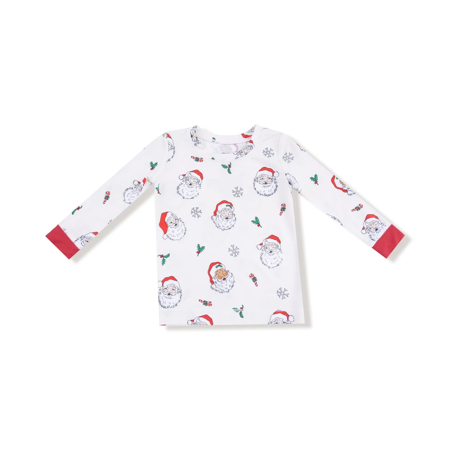 LONG SLEEVE LOUNGEWEAR SET X VINTAGE SANTAS