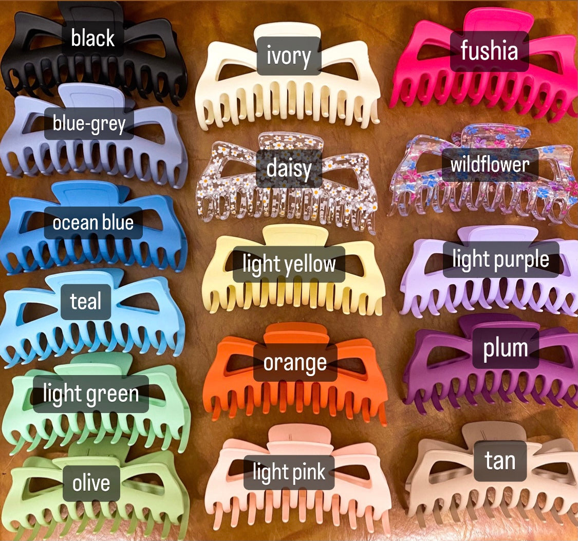 XL HAIR CLAW CLIP