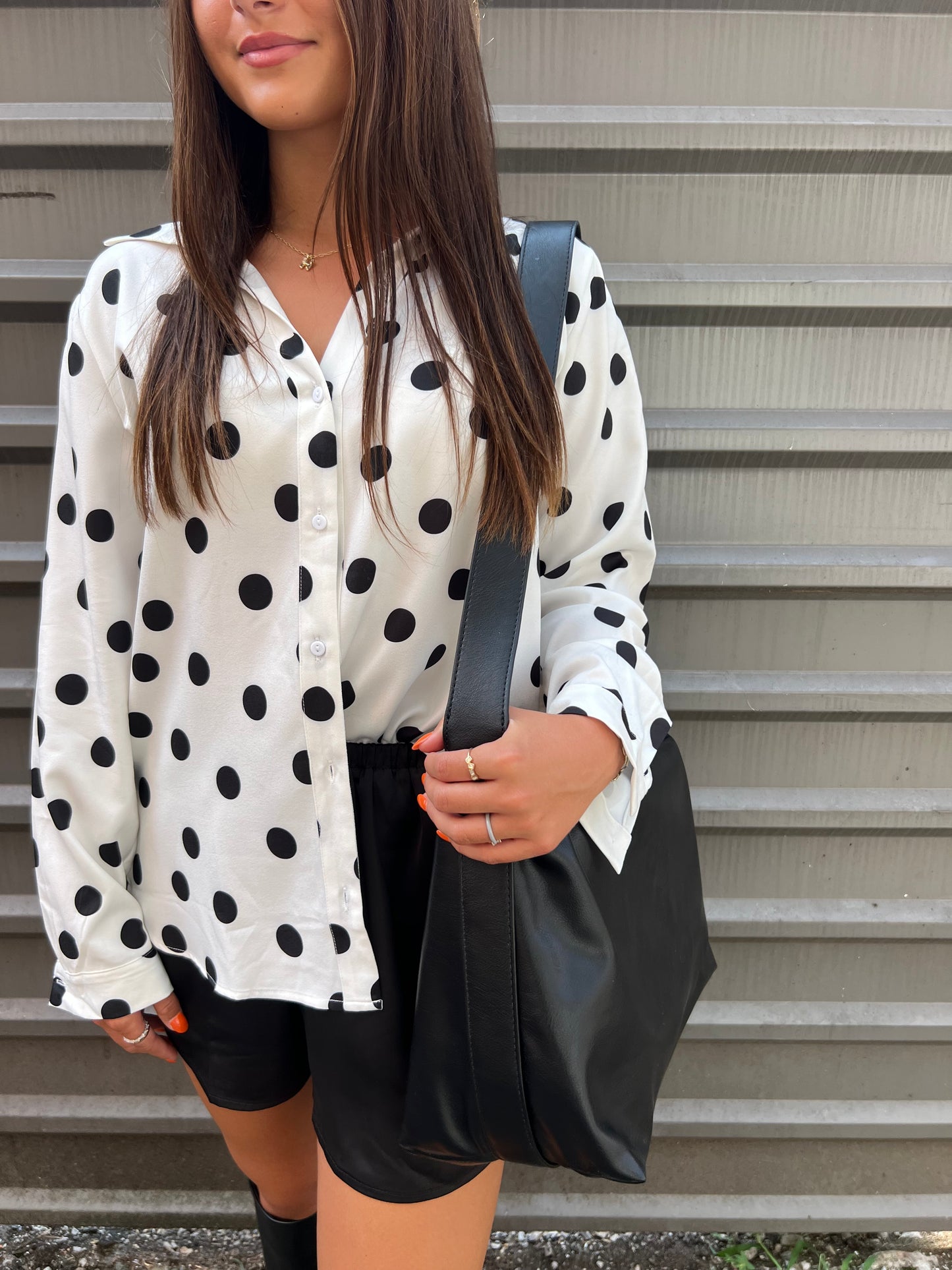 DOTTY BLOUSE - THE HIP EAGLE BOUTIQUE