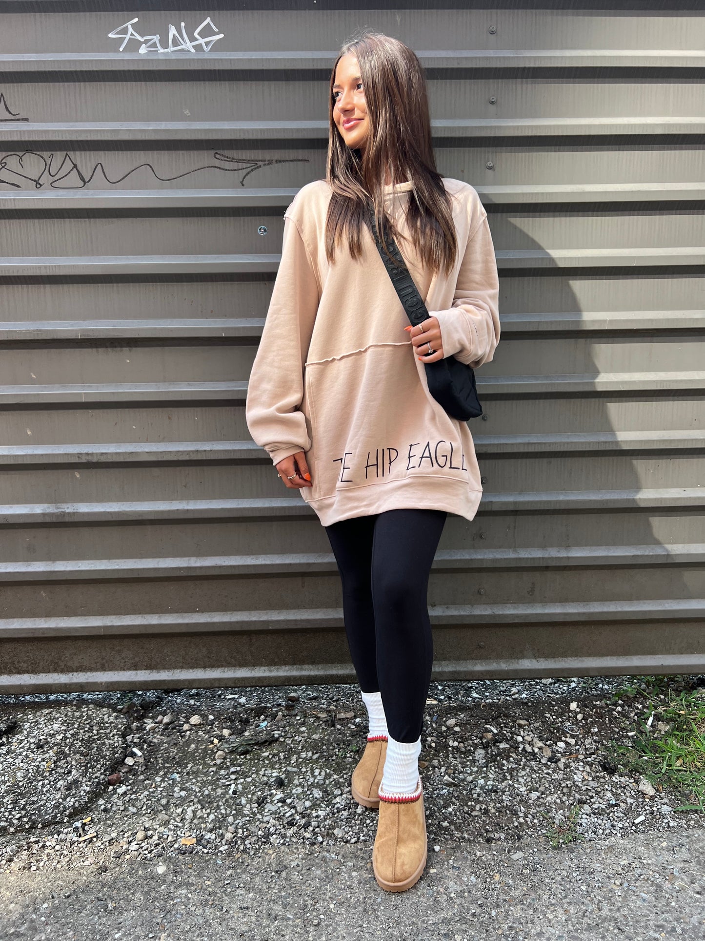 GOING STRONG BLACK WORK OUT LEGGINGS - THE HIP EAGLE BOUTIQUE