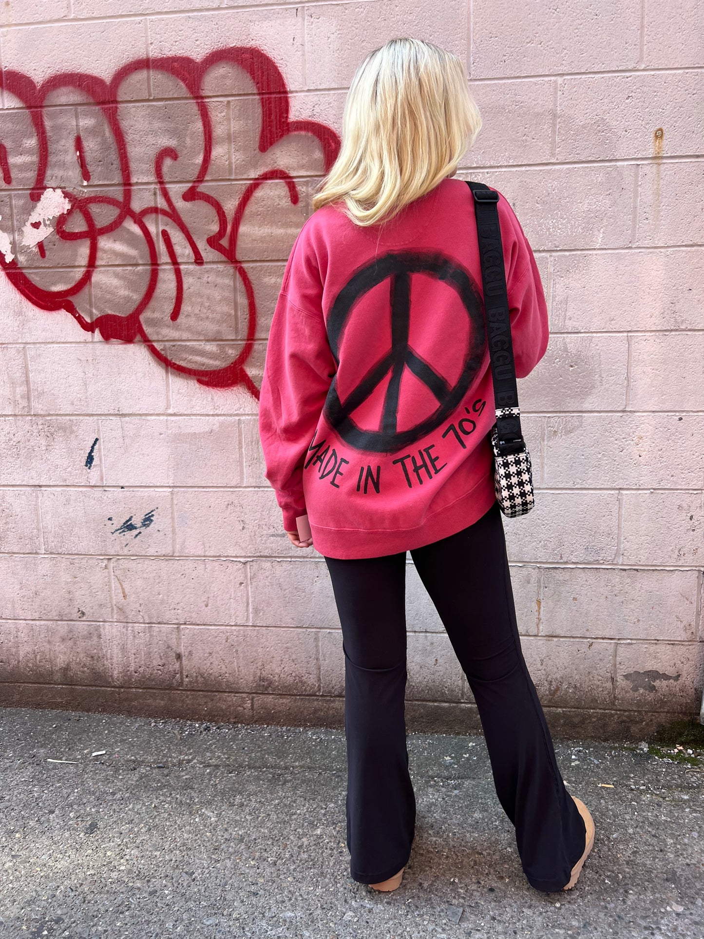 WREN + GLORY '70s BABY CREWNECK - THE HIP EAGLE BOUTIQUE