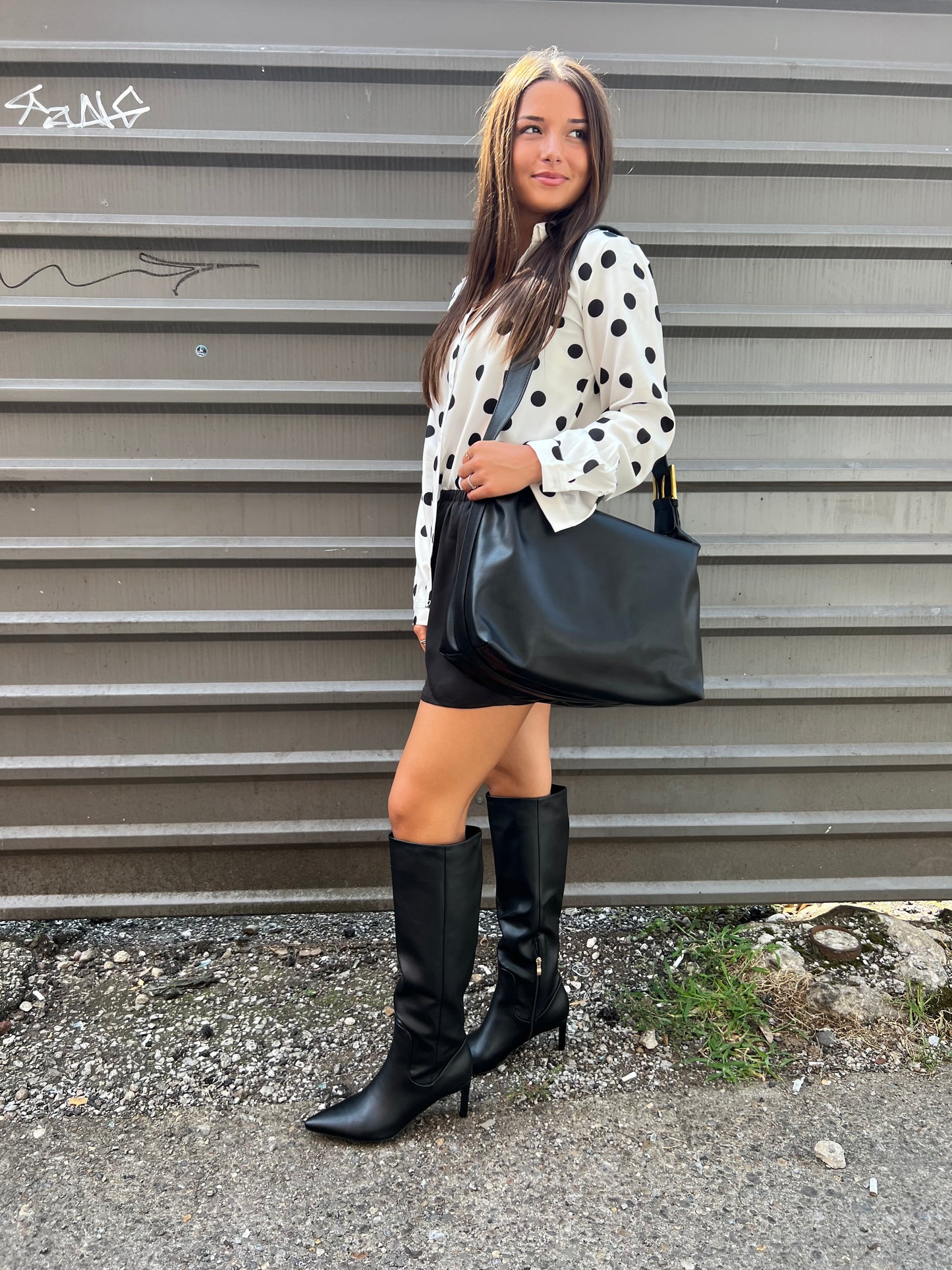 DOTTY BLOUSE - THE HIP EAGLE BOUTIQUE