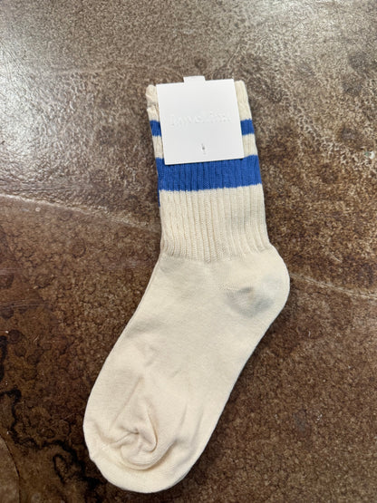 STRIPED CREW SOCKS