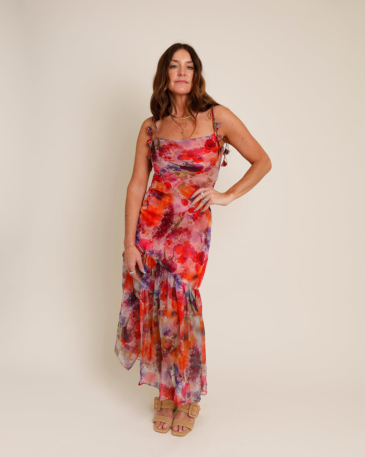 POPPY SHEER MAXI DRESS