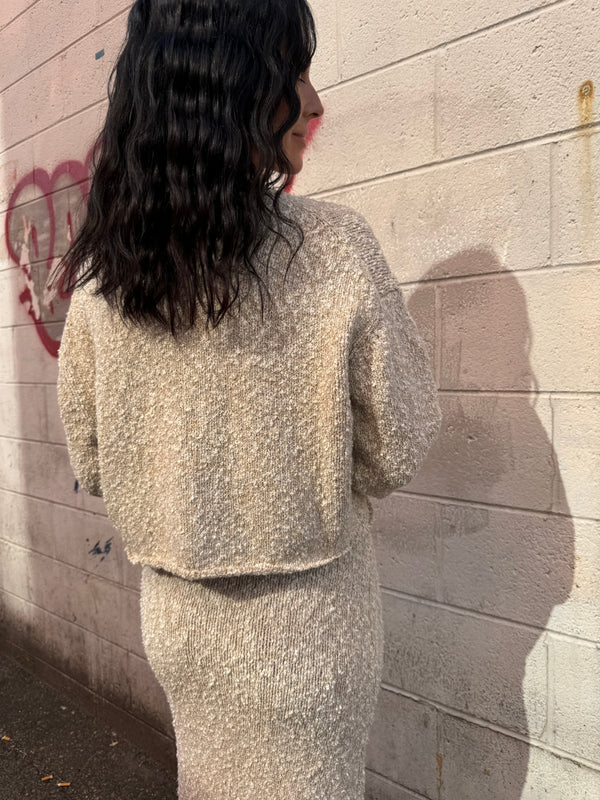 MUSE BOUCLE SWEATER