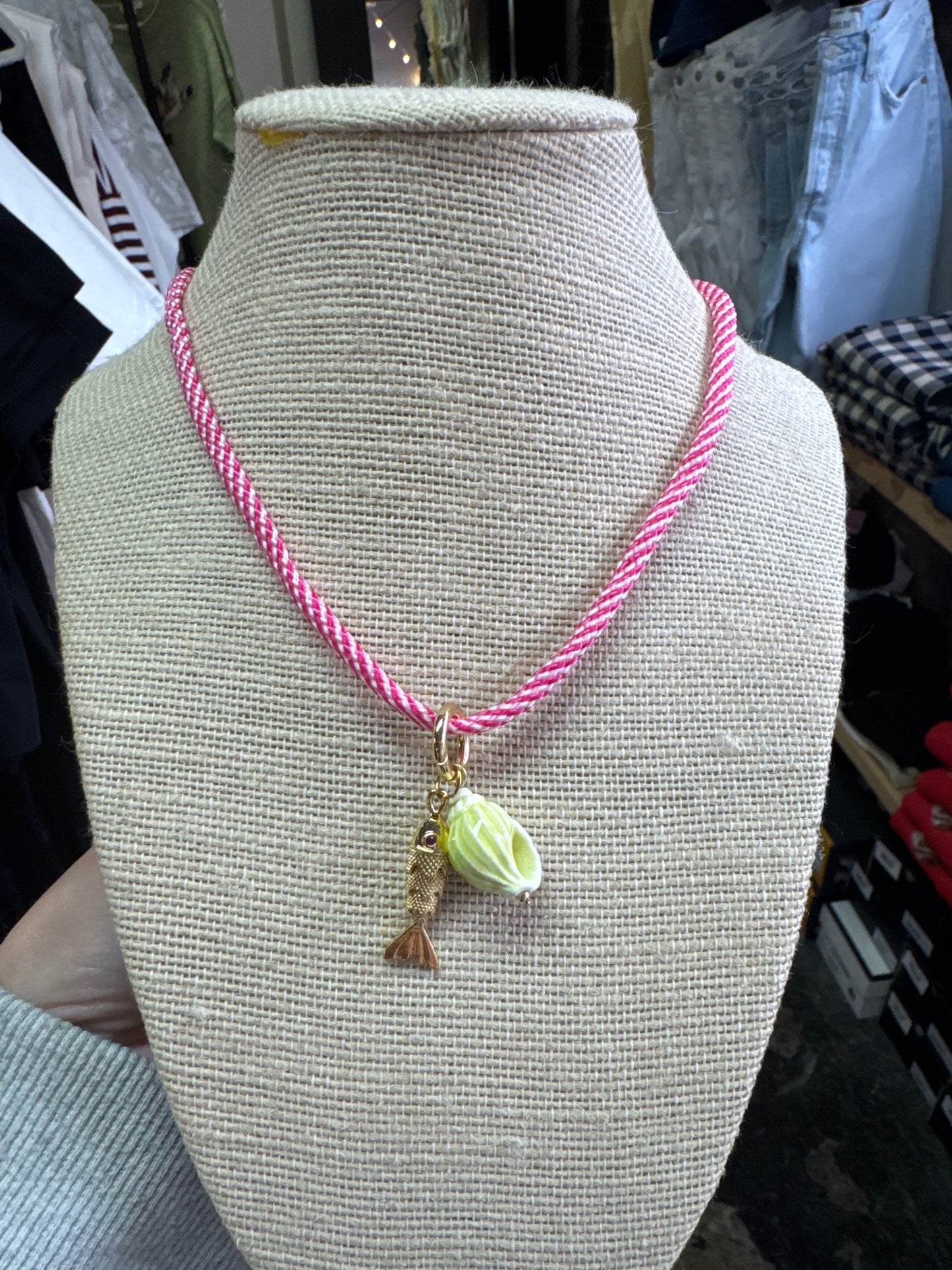 OCEAN BABE CORD NECKLACE