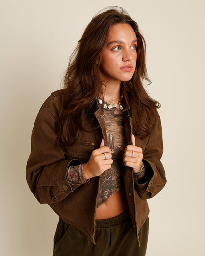 DUST RIDER CROPPED BARN JACKET