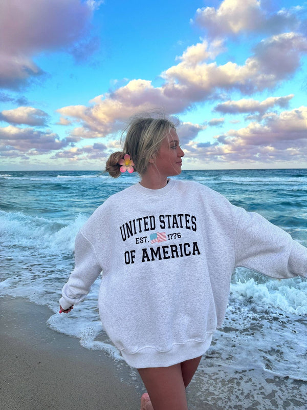 USA CREWNECK