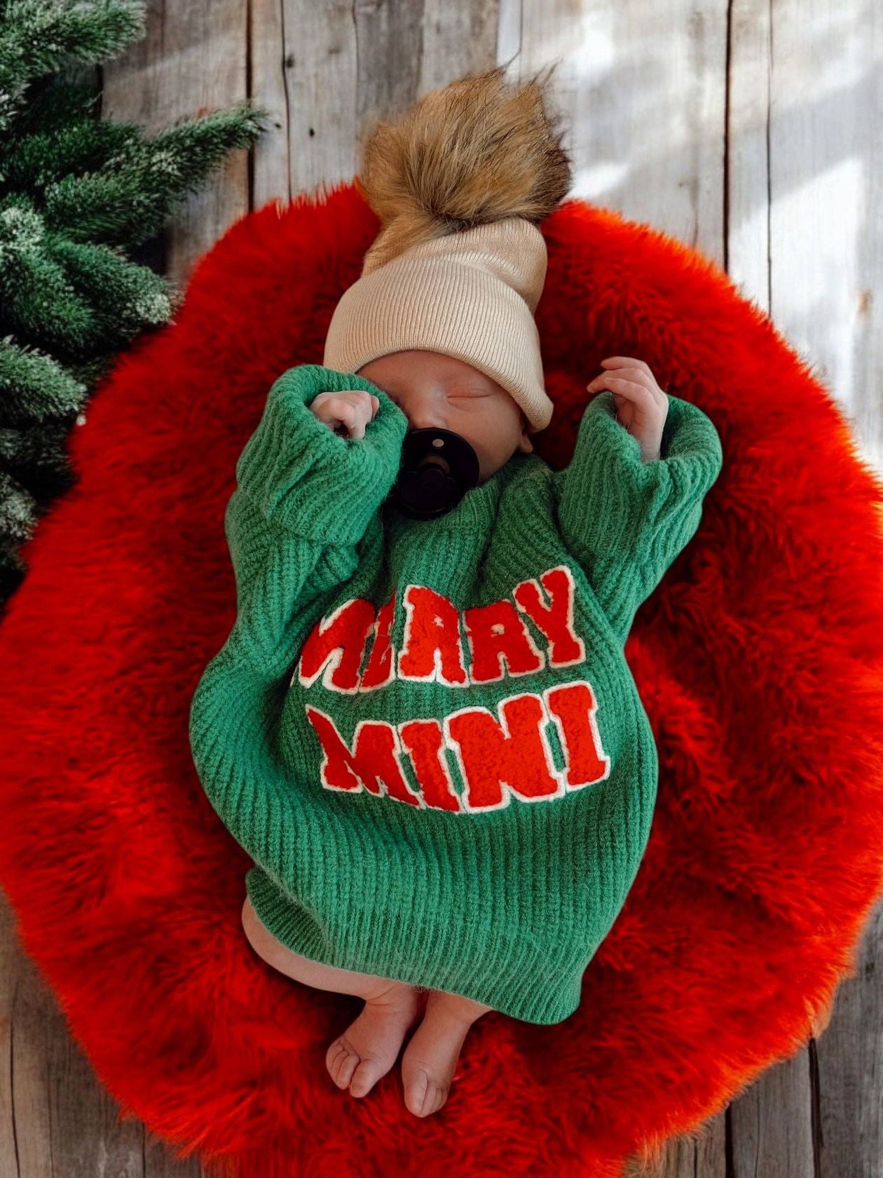 MERRY MINI KNIT SWEATER