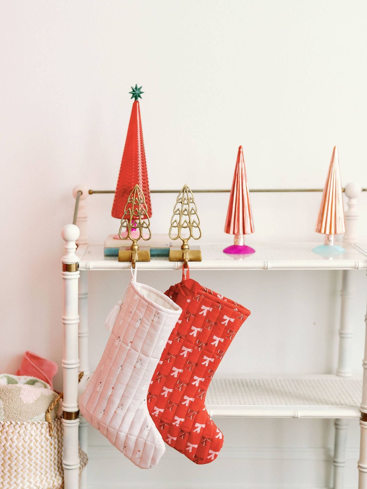 PUT A BOW ON IT CHRISTMAS STOCKING