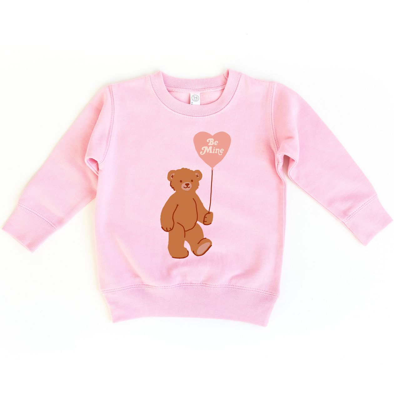 BE MINE BEAR BALLOON CREWNECK