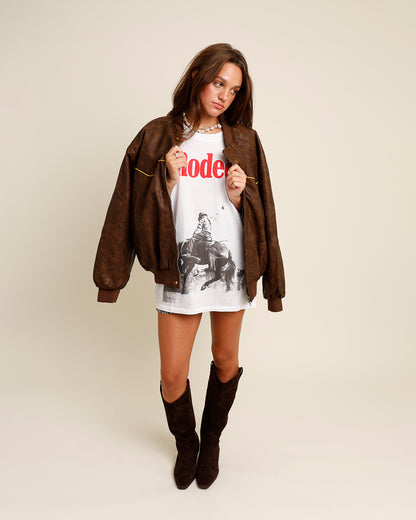 SADDLE UP BOMBER JACKET