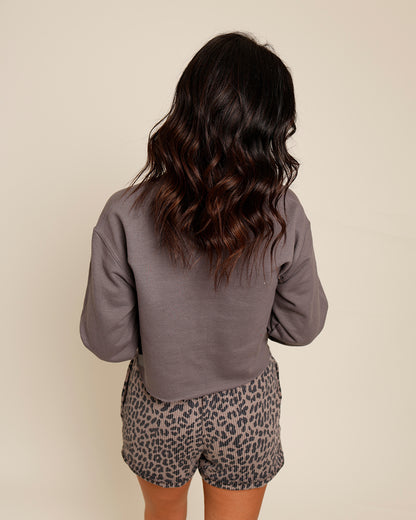 SUZIE LEOPARD PRINT SHORTS