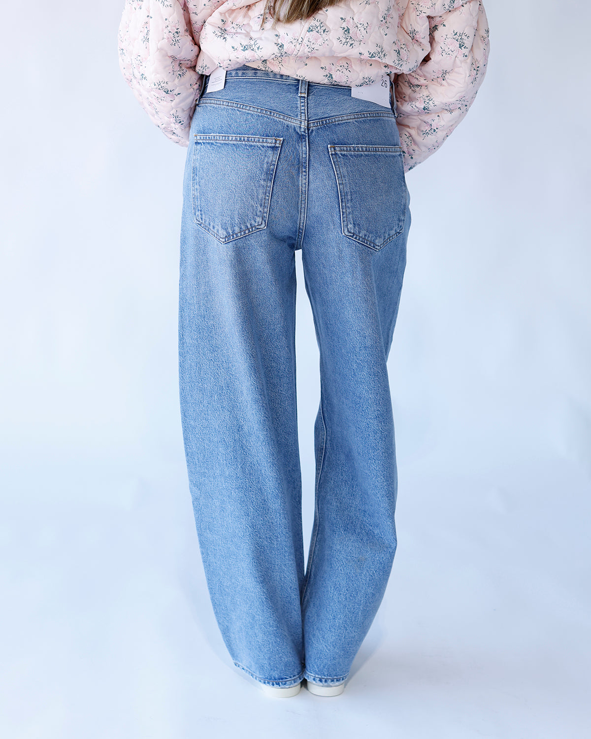 AGOLDE LOW CURVE JEAN IN FAIRWAY