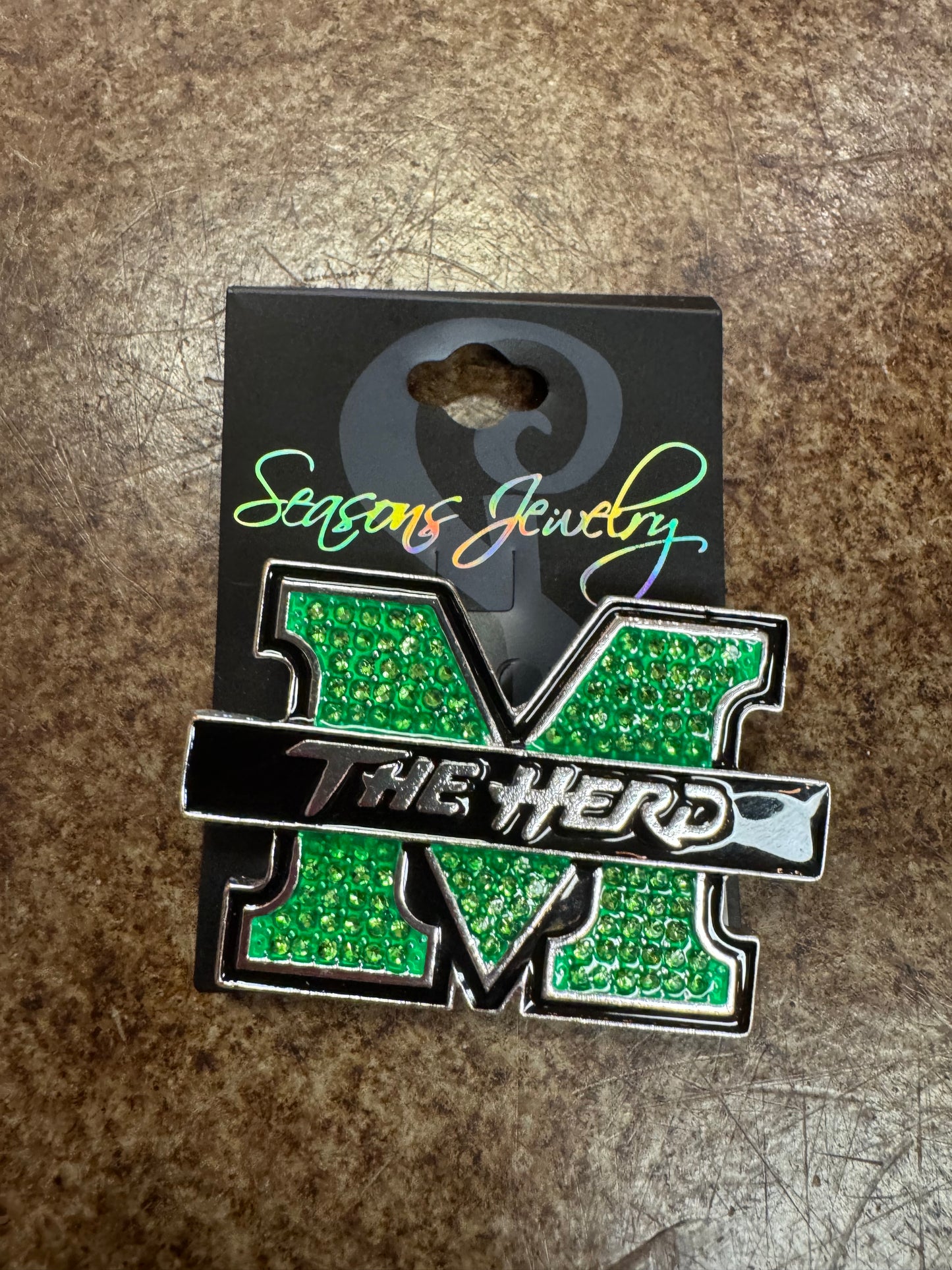 MARSHALL CRYSTAL PIN