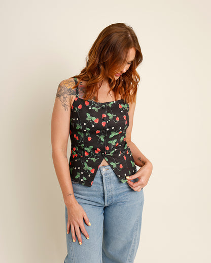 BERRY BLOOM STRAWBERRY TOP