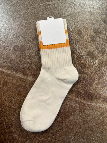 STRIPED CREW SOCKS
