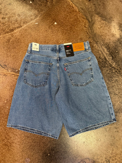 LEVI'S BAGGY DAD JORTS X OWN IT TENCEL MEDIUM WASH