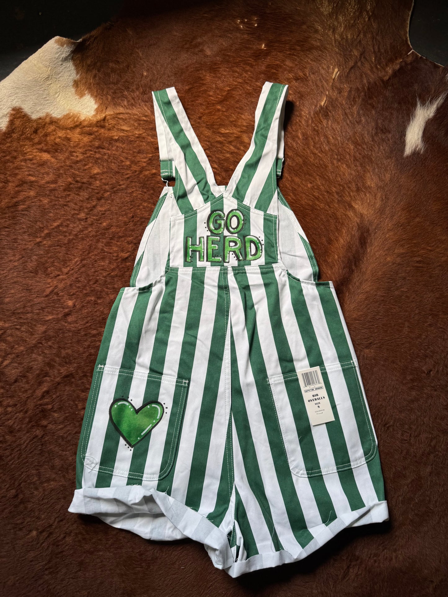 TOO CUTE TO TACKLE HERD SHORTALLS
