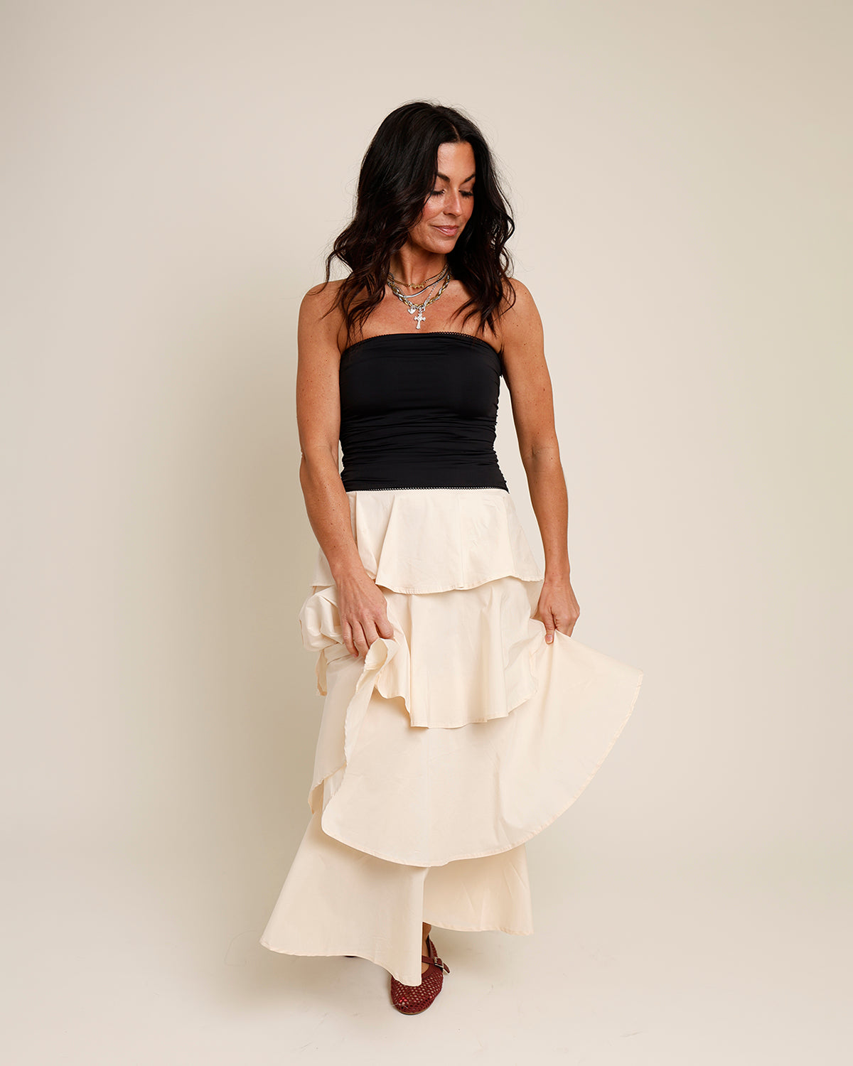 NIA MATHILDA MIDI DRESS