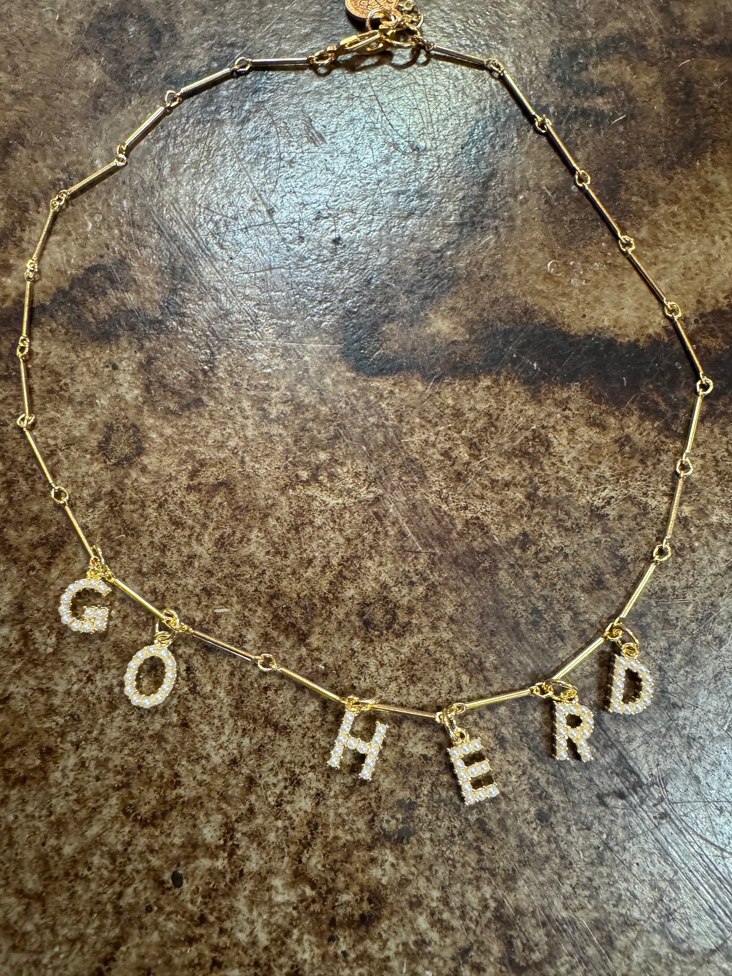 GO HERD NECKLACE X PEARL