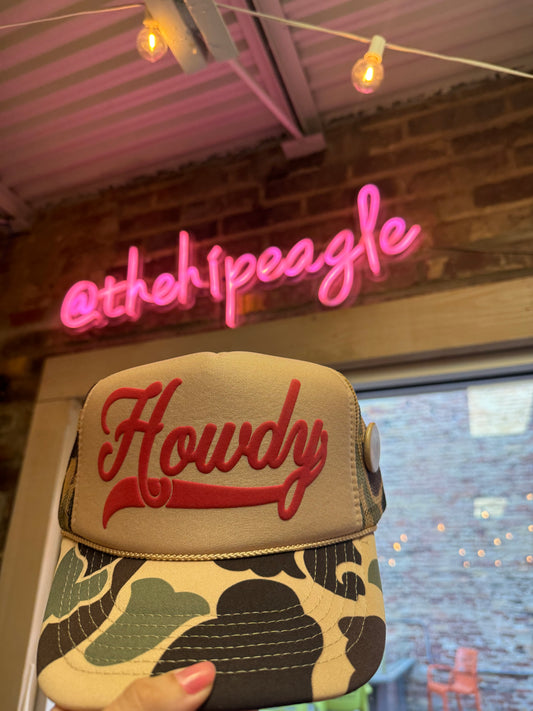 HOWDY TRUCKER HAT