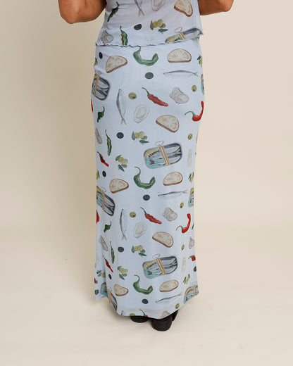 ISLAND HOPPING MIDI SKIRT