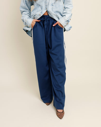 TRACK TALK TRACK PANTS X BLUE