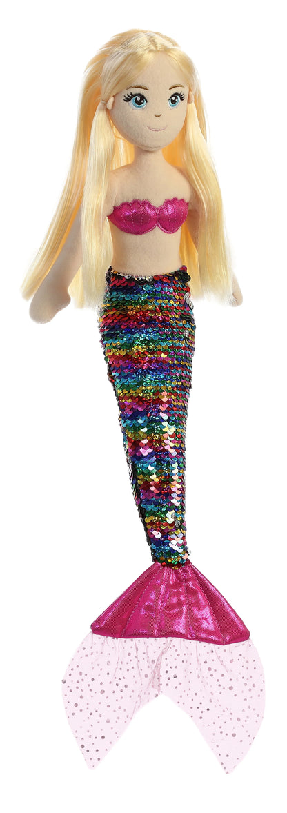 SEA SPARKLES™ ISLA SEQUIN MERMAID PLUSH