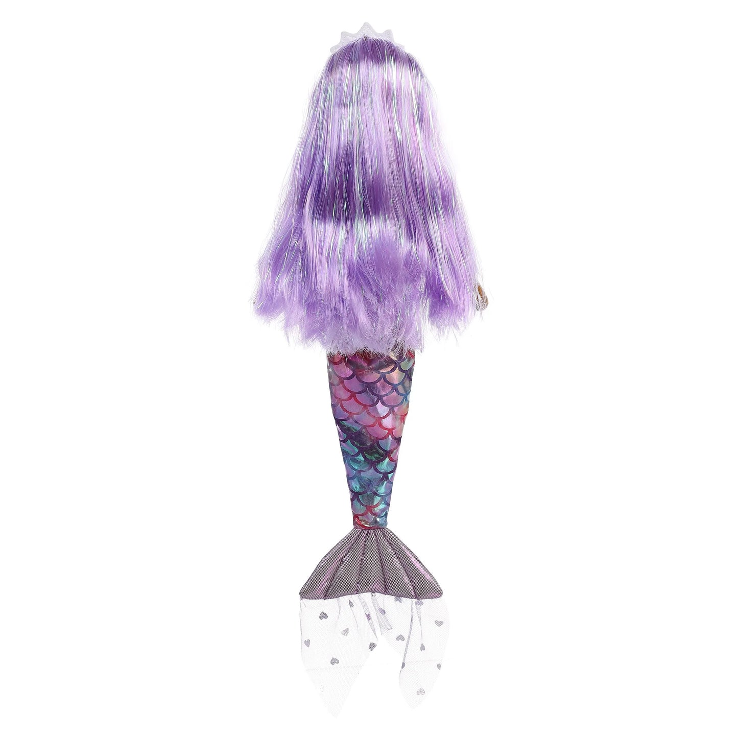 SEA SPARKLES™ CHEEKYS HEART MERMAID PLUSH