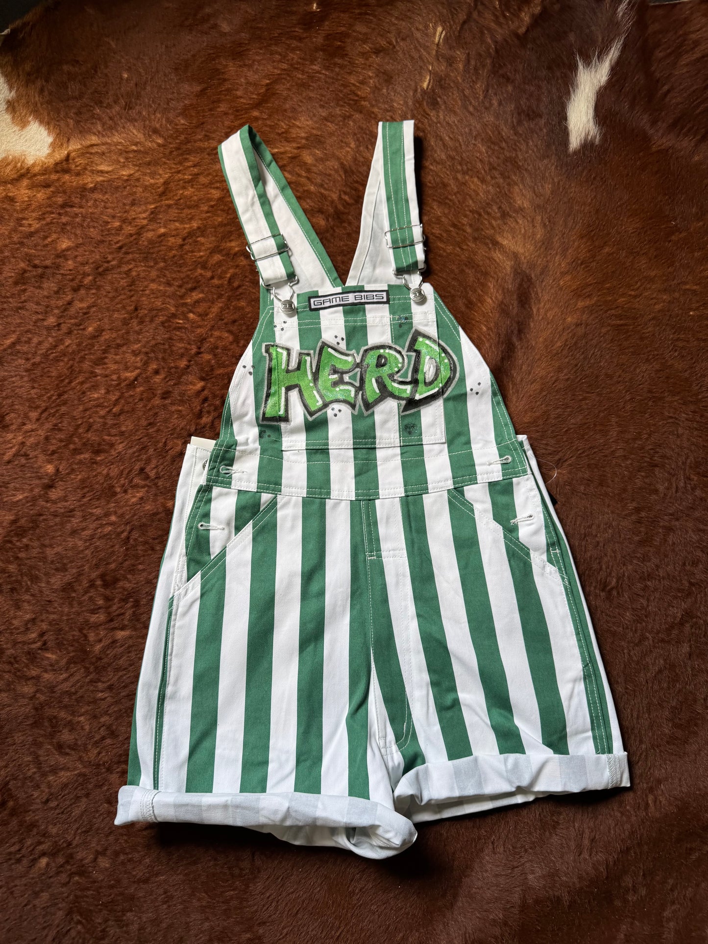 TOO CUTE TO TACKLE HERD SHORTALLS