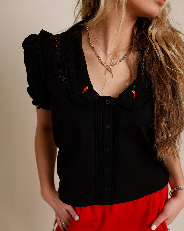 LUCKY PEPPER BLOUSE