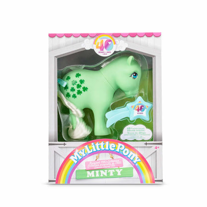 MY LITTLE PONY CLASSIC 4" COLLECTIBLE 40TH ANNIVERSARY PONIES