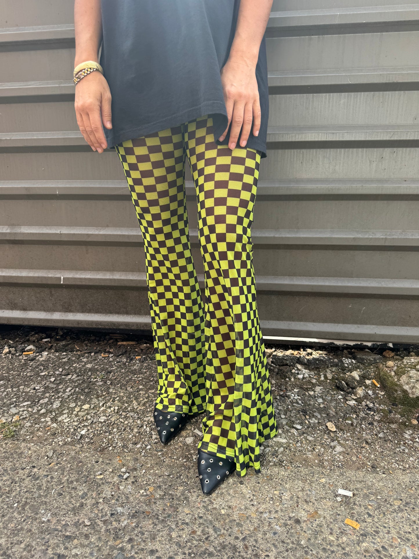 LYDIA DEETZ CHECKERED FLARES