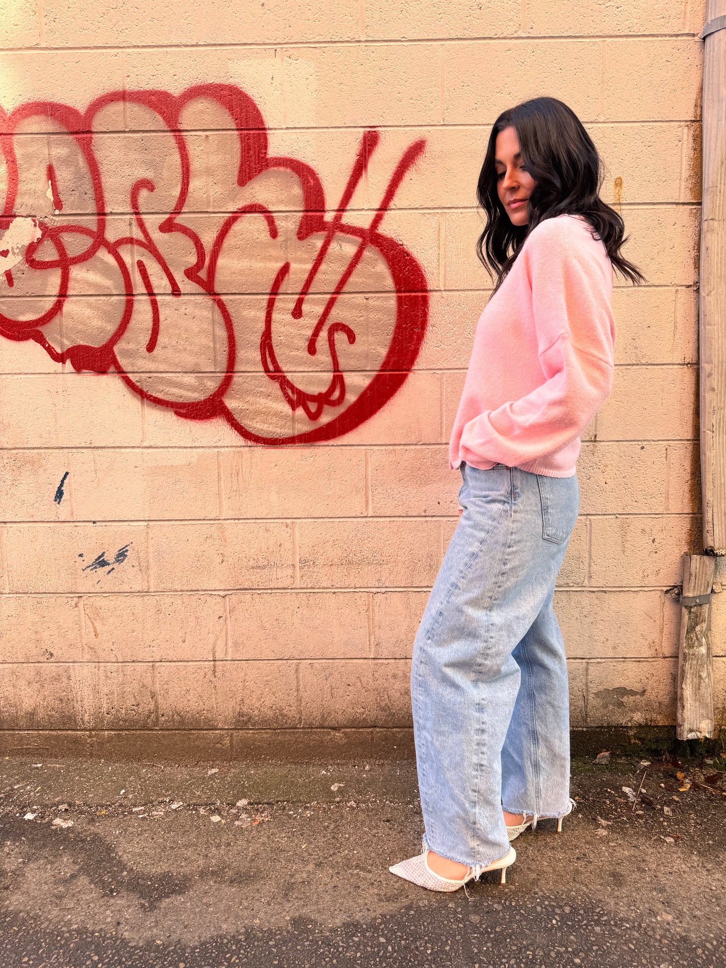 THE CULT CARDI X LIGHT PINK