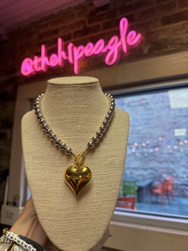 HEART OF GOLD NECKLACE