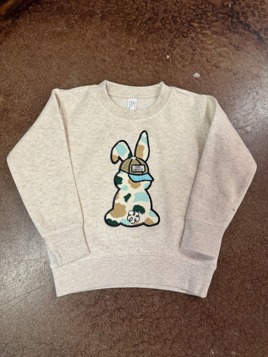 CAMO BUNNY EASTER CREW